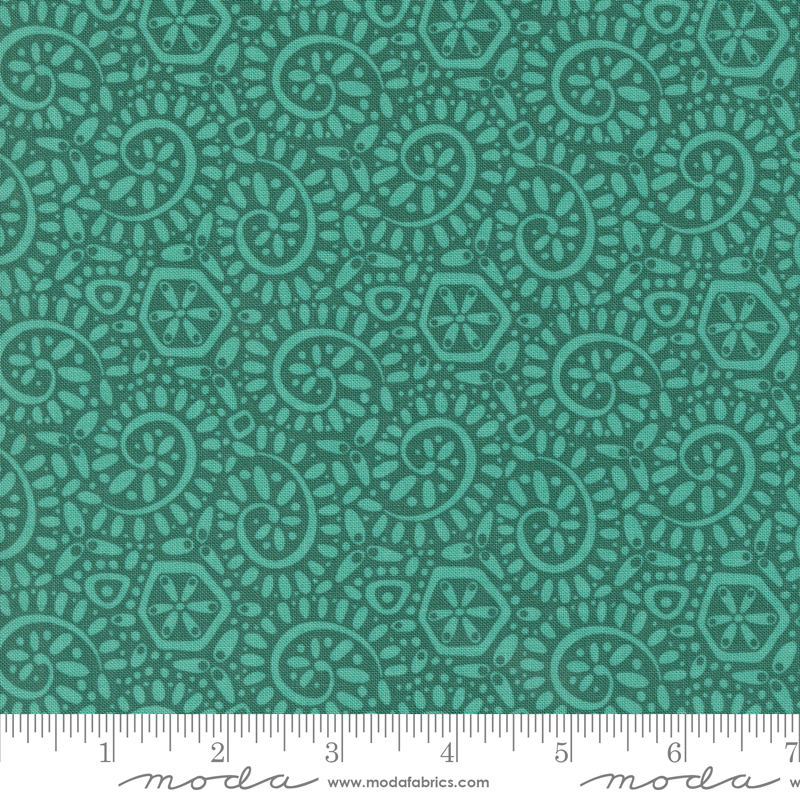Tango Canto Basil | Kate Spain | Moda Fabrics | 27337 21 | Sold in 1/2 Yd
