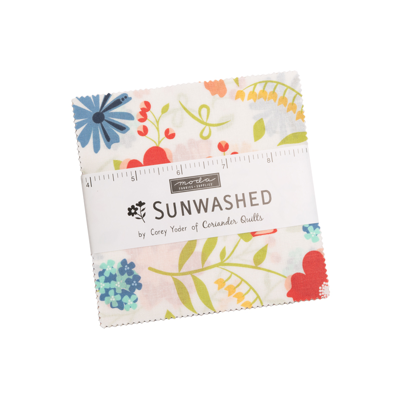 Sunwashed Charm Pack | Corey Yoder | Moda Fabrics | 29160PP | Sold As A Bundle