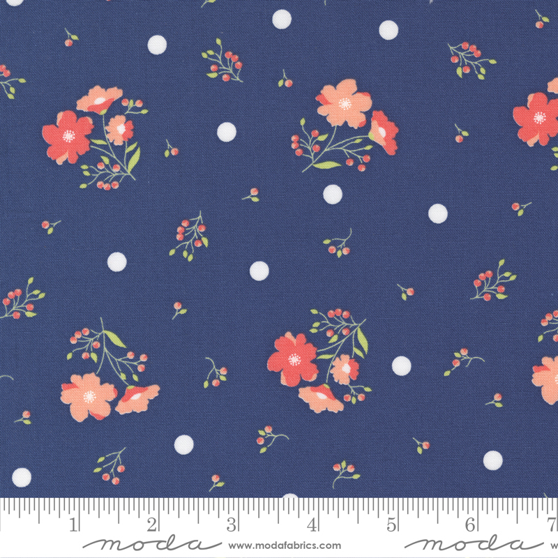 Sunwashed Midnight | Corey Yoder Coriander Quilts | Moda Fabrics | 29161 21 | Sold in 1/2 Yd