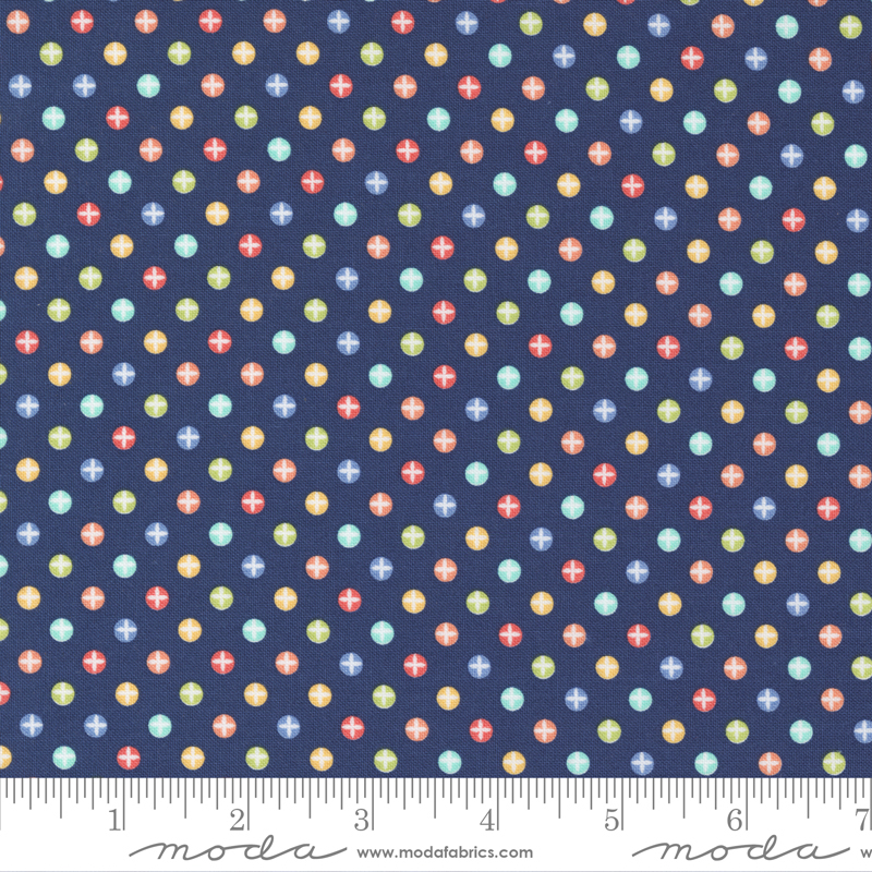 Sunwashed Midnight | Corey Yoder Coriander Quilts | Moda Fabrics | 29166 21 | Sold in 1/2 Yd