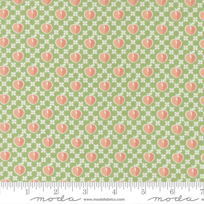 Peachy Keen Peaches Fern | Corey Yoder | Moda Fabrics | 29171 13 | Sold in 1/2 Yd