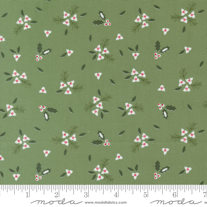 Starberry Pine Springs Green | Corey Yoder | Moda Fabrics | 29182 13 | Sold in 1/2 Yd