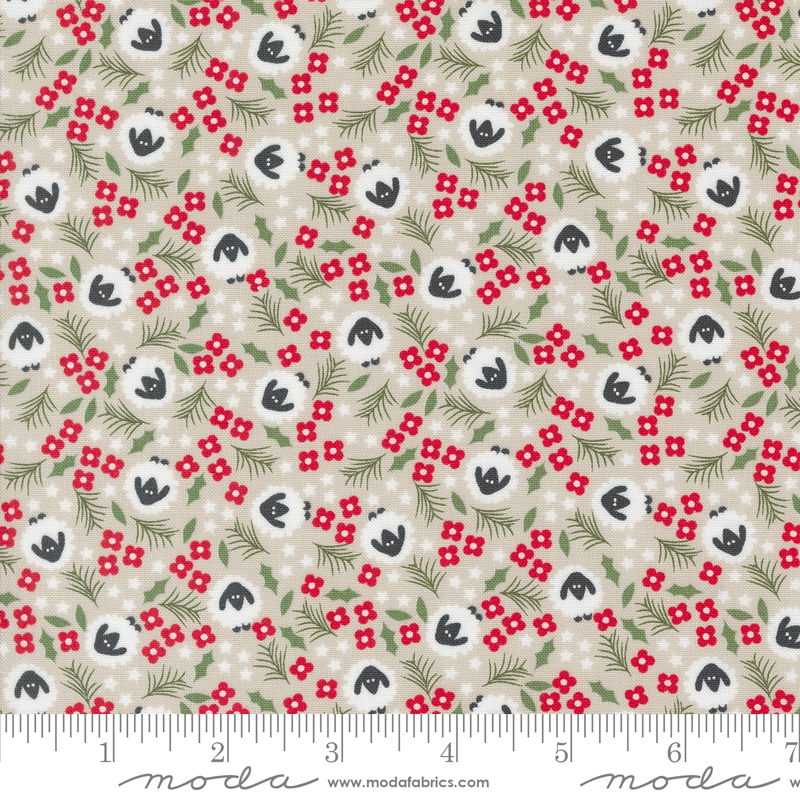 Starberry Woolen Stone | Corey Yoder | Moda Fabrics | 29183 16 | Sold in 1/2 Yd