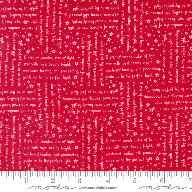 Starberry Woven Song Red | Corey Yoder | Moda Fabrics | 29184 22 | Sold in 1/2 Yd