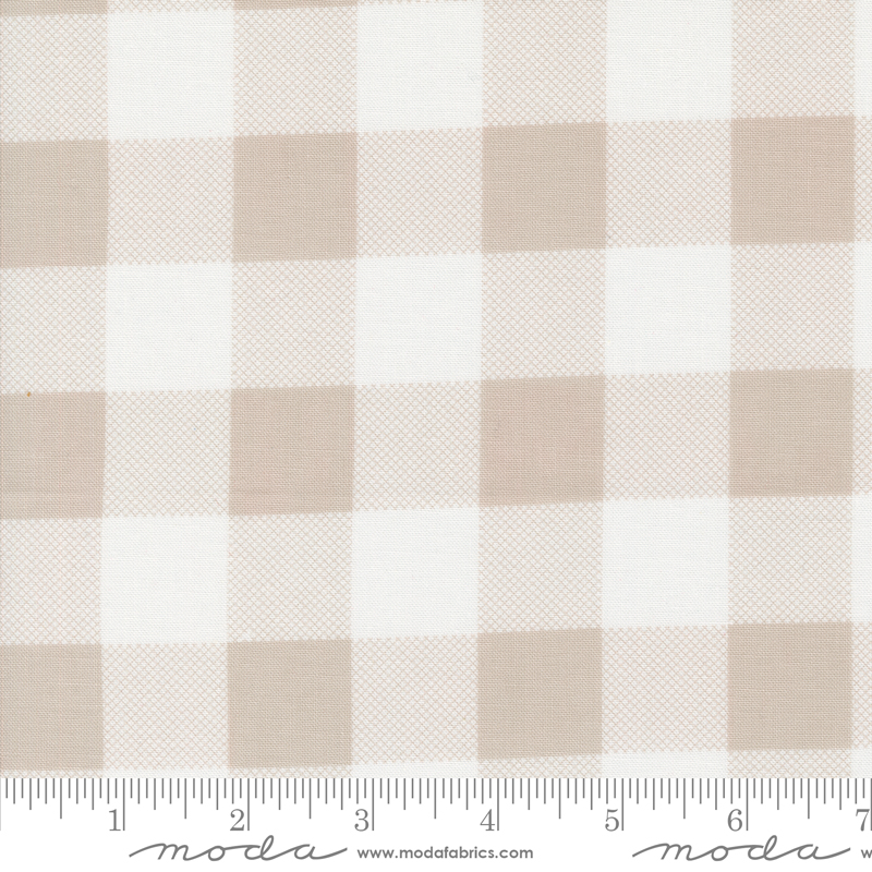 Starberry Check Stone | Corey Yoder | Moda Fabrics | 29185 16 | Sold in 1/2 Yd