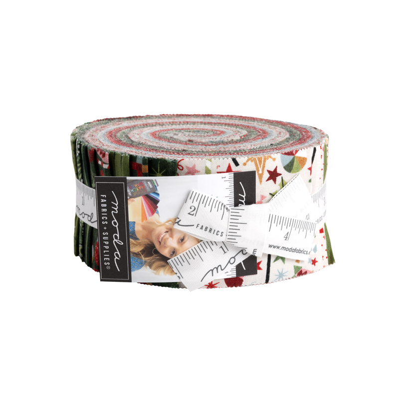 Jolly Good Jelly Roll | BasicGrey | Moda Fabrics | 30720JR | Sold as a Bundle