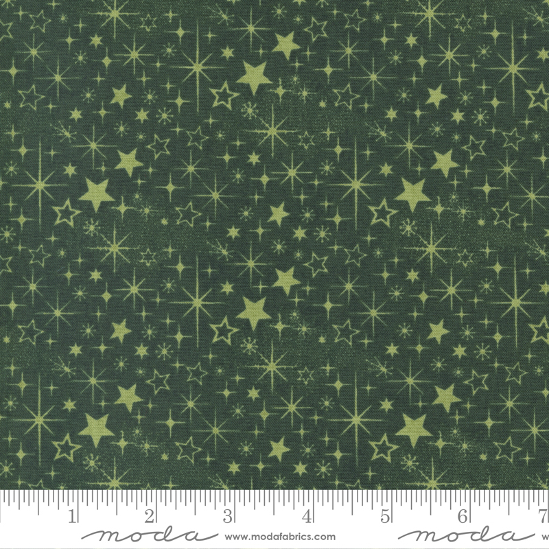 Jolly Good Tinsel Evergreen | BasicGrey | Moda Fabrics | 30725 17 | Sold in 1/2 Yd