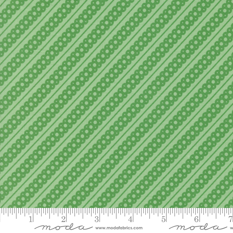 Kitty Christmas Stripe Mint | Urban Chiks | Moda Fabrics | 31205 14 | Sold in 1/2 Yd