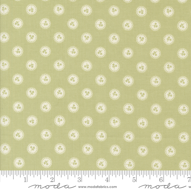 Dainty Meadow Dainty Dot Pear | Heather Briggs of My Sew Quilty Life | Moda Fabrics | 31746 20 | Sold in 1/2 Yd