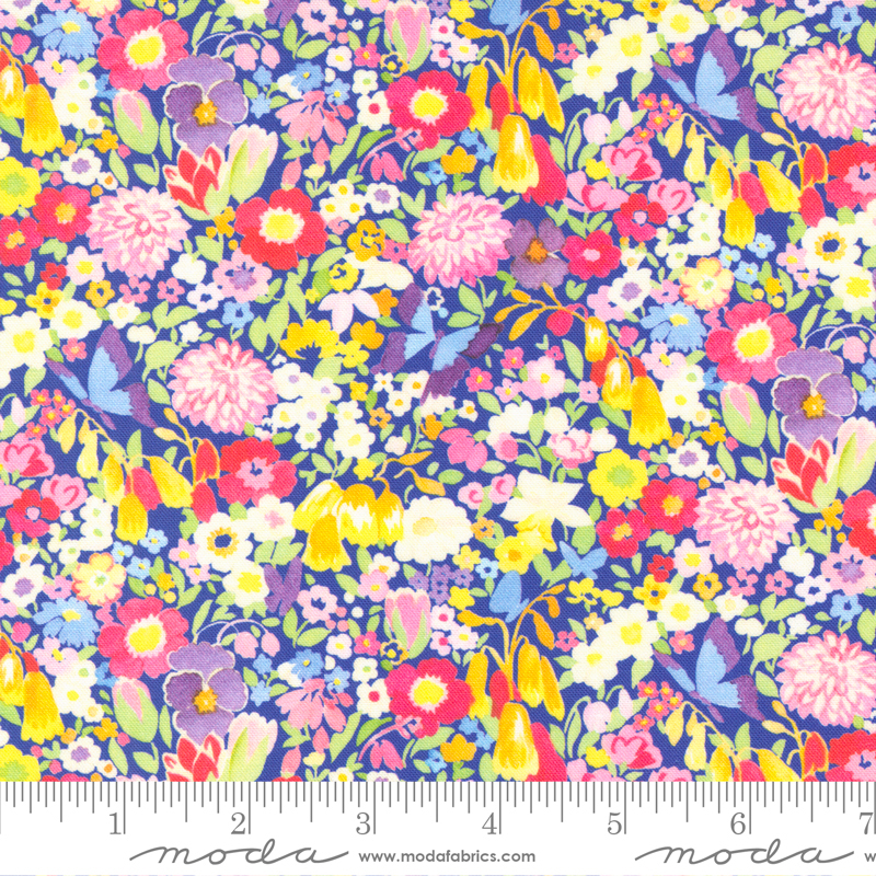 Whimsy Wonderland Flutterby Magical | Momo | Moda Fabrics | 33654 13 | Sold in 1/2 Yd