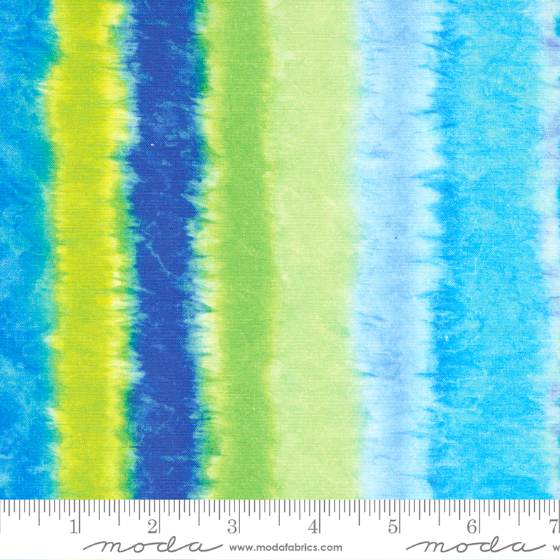 Whimsy Wonderland Tie Dye Road Breeze | Momo | Moda Fabrics | 33655 13 | Sold in 1/2 Yd