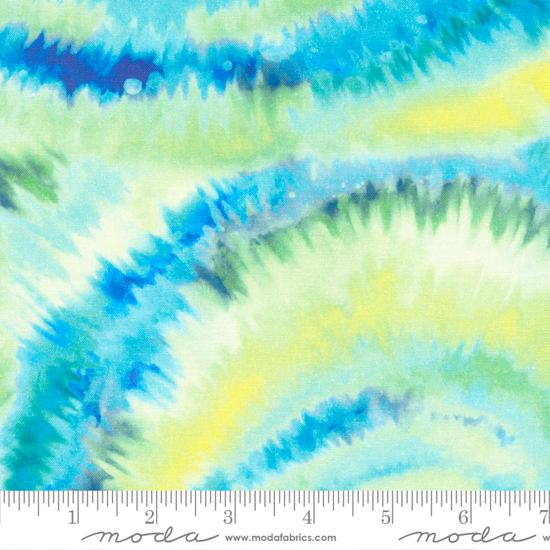 Whimsy Wonderland Tie Dye Swirl Breeze | Momo | Moda Fabrics | 33656 13 | Sold in 1/2 Yd