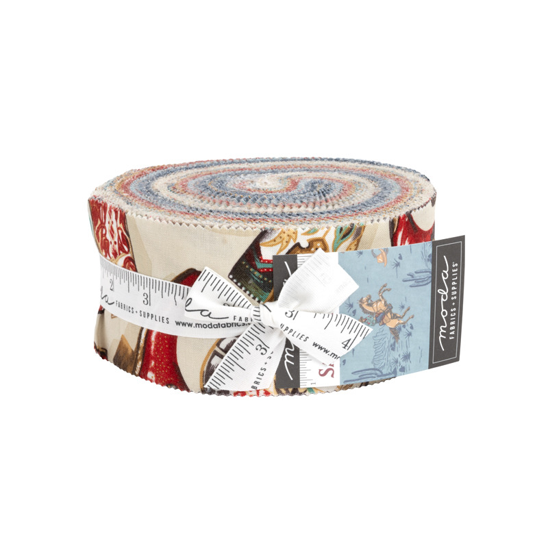 Saddle Ranch Jelly Roll | Moda | Moda Fabrics | 33790JR | Sold As A Bundle