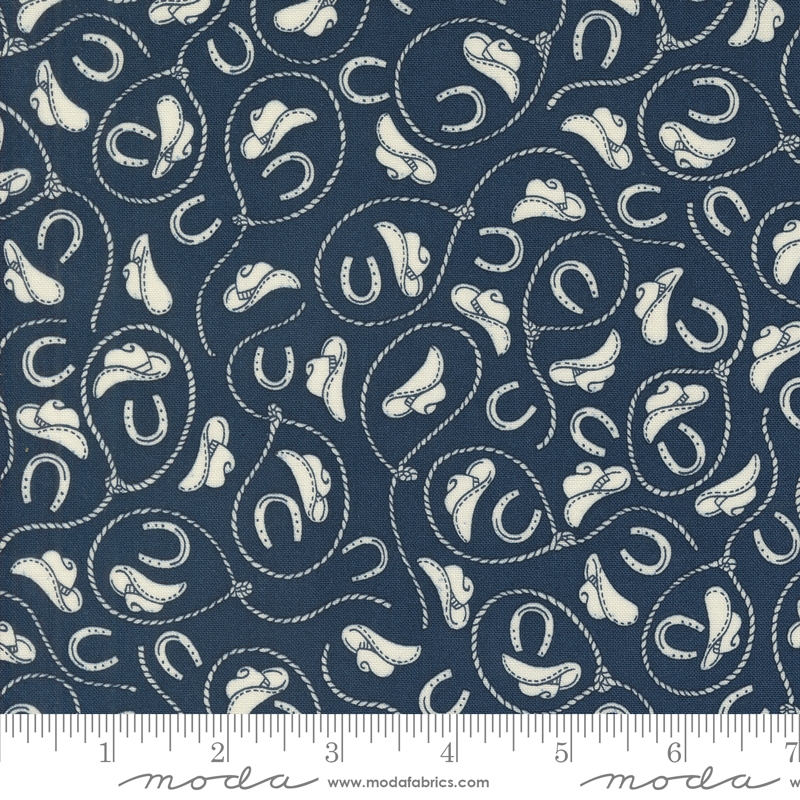 Saddle Ranch Tack Room Night Sky | Moda Fabrics | 33796 19 | Sold in 1/2 Yd