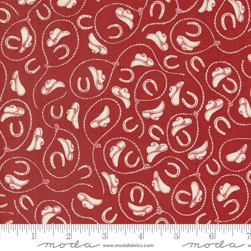 Saddle Ranch Tack Room Barn | Moda Fabrics | 33796 20 | Sold in 1/2 Yd