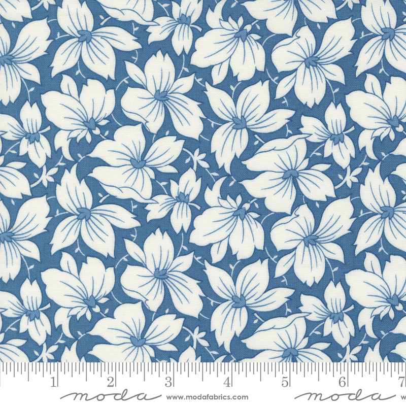 Denim & Daisies Sunday Best Denim | Fig Tree & Co | Moda Fabrics | 35381 17 | Sold in 1/2 Yd