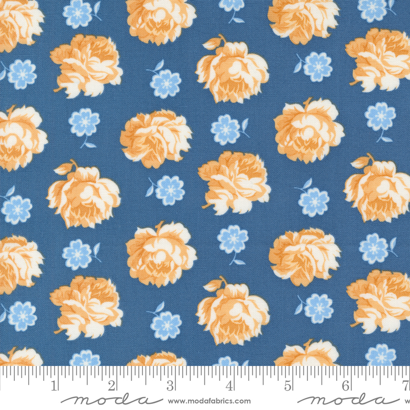 Denim & Daisies Denim Skirt Denim | Fig Tree & Co | Moda Fabrics | 35382 17 | Sold in 1/2 Yd