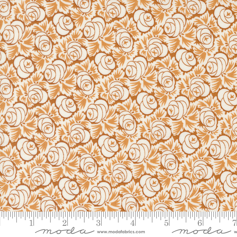 Denim & Daisies Oklahoma Rose Nutmeg | Fig Tree & Co | Moda Fabrics | 35384 15 | Sold in 1/2 Yd