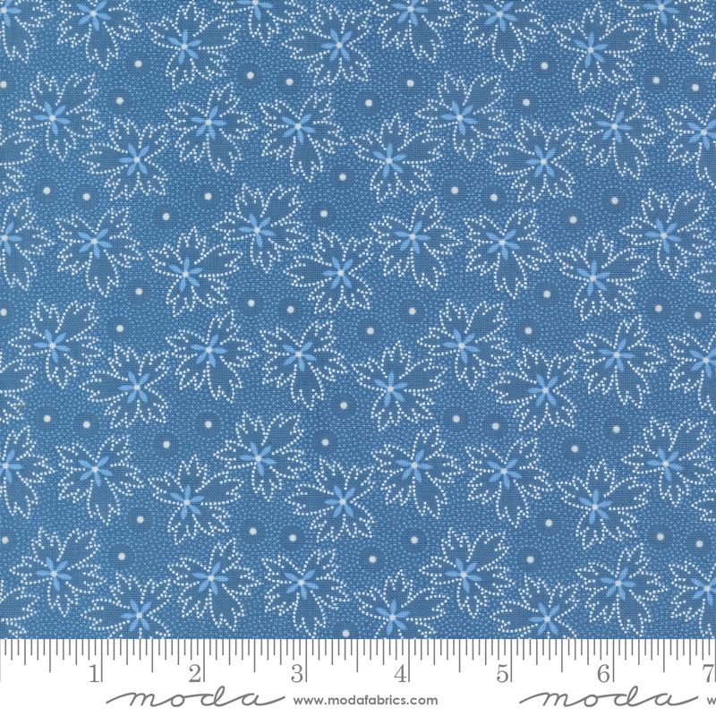 Denim & Daisies Prairie Denim | Fig Tree & Co | Moda Fabrics | 35385 17 | Sold in 1/2 Yd
