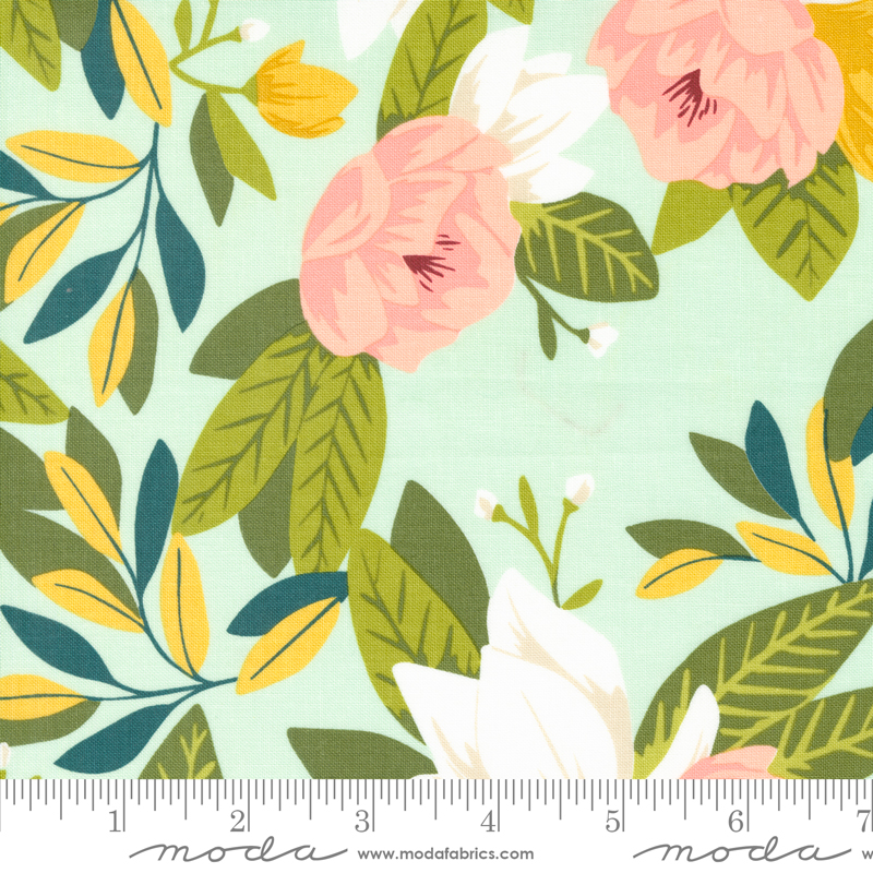 Willow Ambrose Mist | 1 Canoe 2 | Moda Fabrics | 36060 18 | Sold in 1/2 Yd