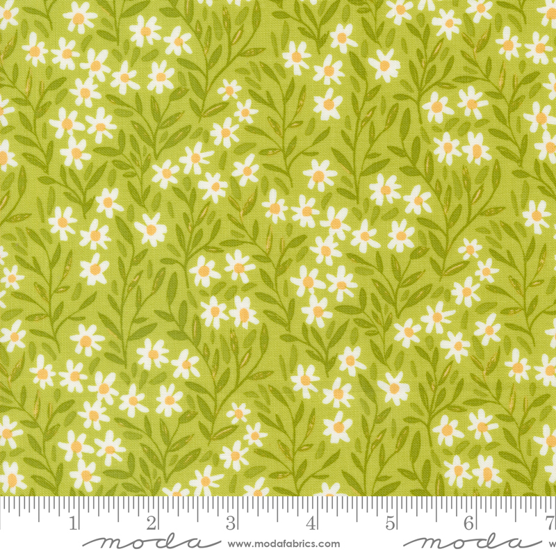 Kindred Daisy Meadow | 1 Canoe 2 | Moda Fabrics | 36073 15 | Sold in 1/2 Yd