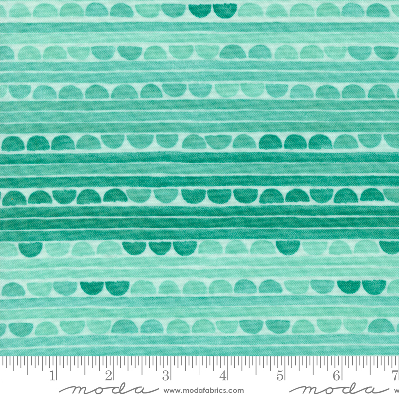 Kindred Sienna Hills Aqua | 1 Canoe 2 | Moda Fabrics | 36074 14 | Sold in 1/2 Yd