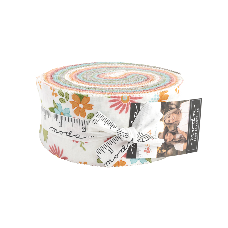 Bountiful Blooms Jelly Roll | Sherri and Chelsi | Moda Fabrics | 37660JR | Sold As A Bundle