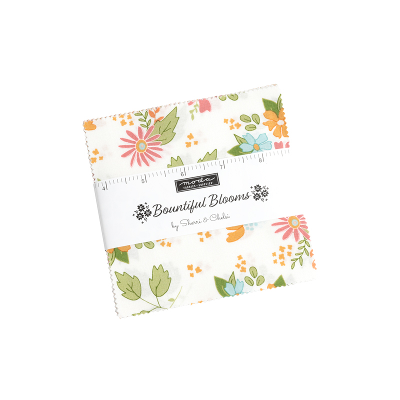 Bountiful Blooms Charm Pack | Sherri and Chelsi | Moda Fabrics | 37660PP | Sold As A Bundle