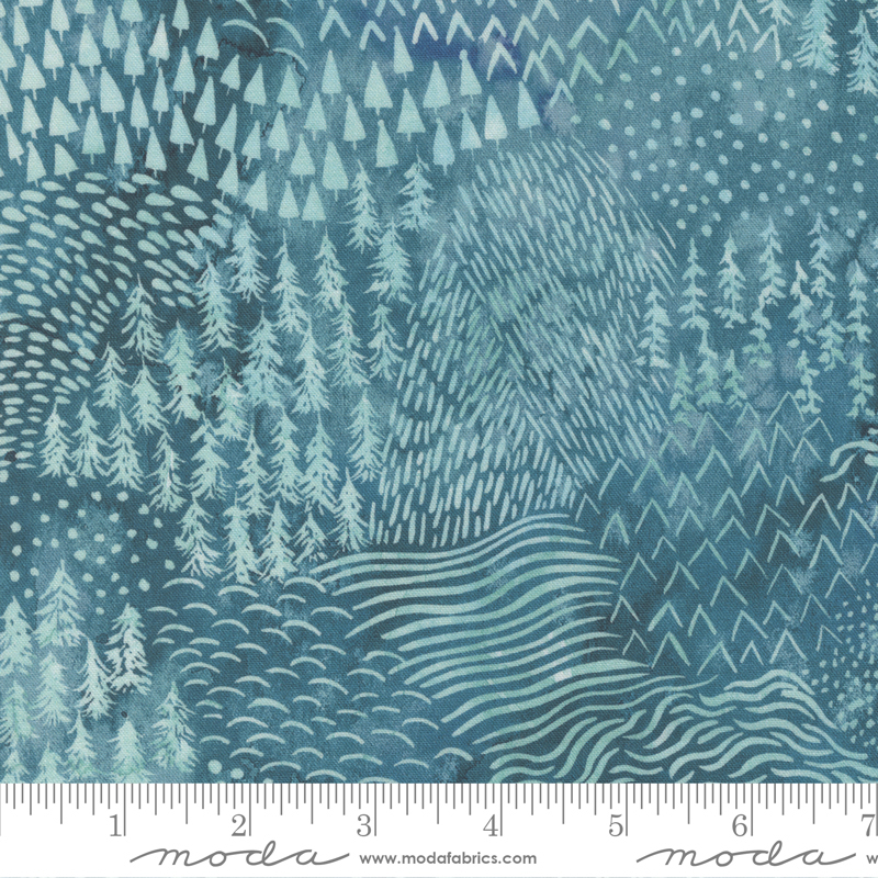 Comfort And Joy Ore The Fields Teal | Create Joy Project | Moda Fabrics | 39753 15 | Sold in 1/2 Yd