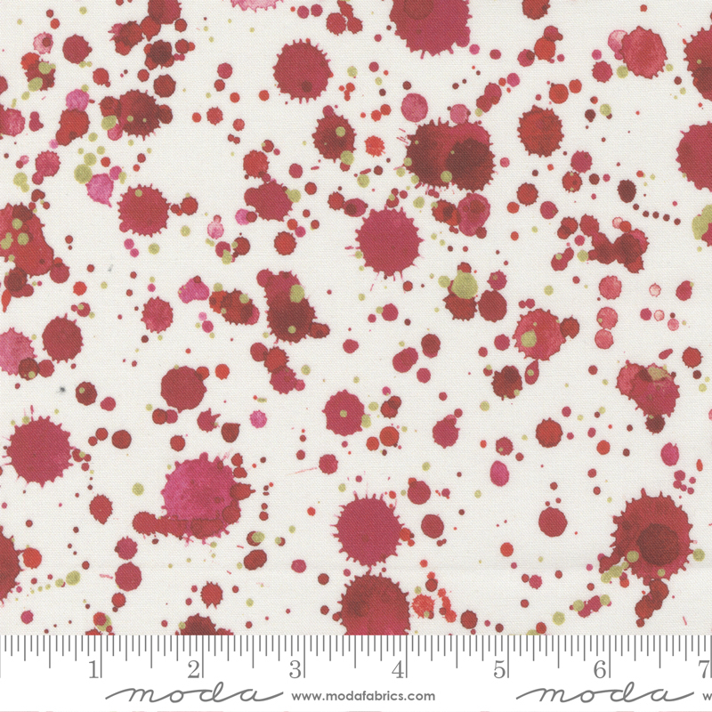 Comfort And Joy Don't Be Grinchy Cloud Red | Create Joy Project | Moda Fabrics | 39756 12 | Sold in 1/2 Yd
