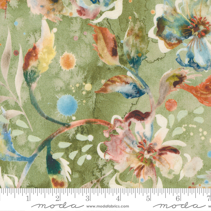 Desert Oasis Desert Bloom Cactus | Create Joy Project | Moda Fabrics | 39760 18 | Sold in 1/2 Yd
