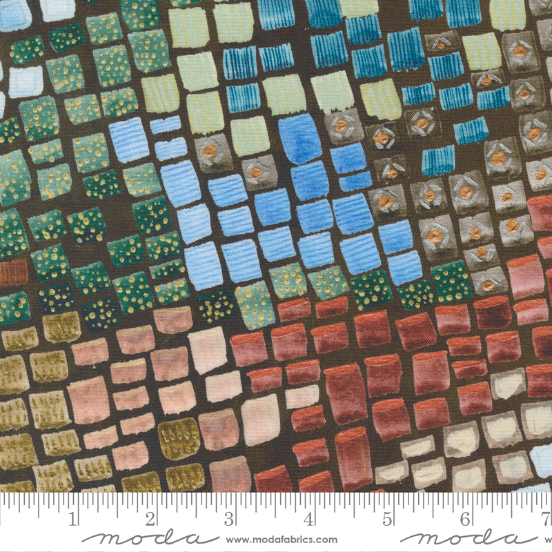 Desert Oasis Tipping The Scales Earth | Create Joy Project | Moda Fabrics | 39764 15 | Sold in 1/2 Yd