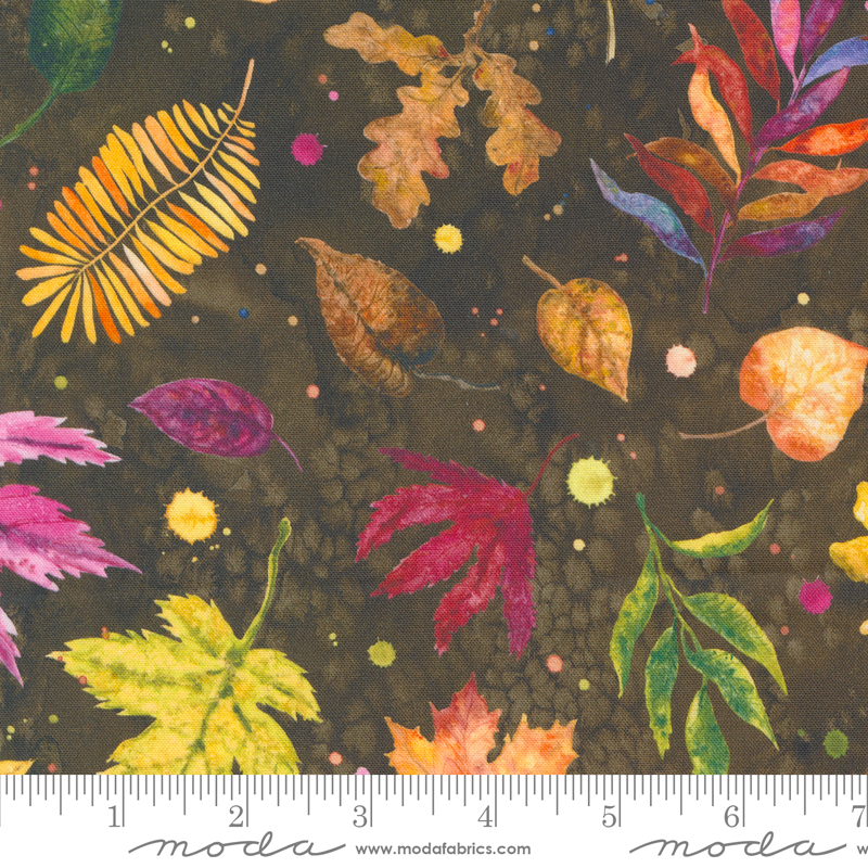 Floribunda Falling For You Soil | Create Joy Project | Moda Fabrics | 39804 18 | Sold in 1/2 Yd