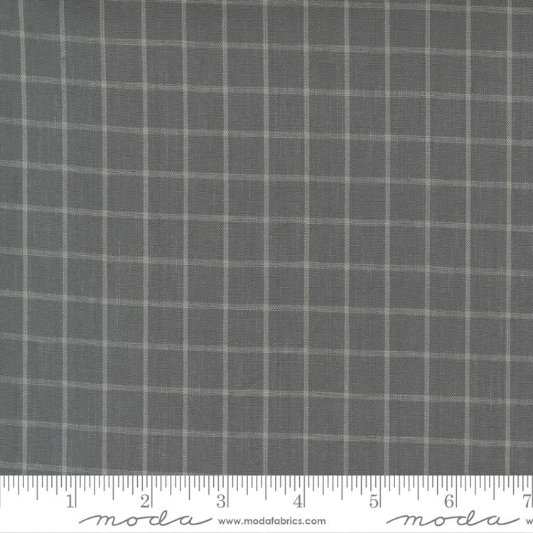 Merry Little Christmas Wovens Grid Grey | Bonnie and Camille | Moda Fabrics | 55249 26 | Sold in 1/2 Yds