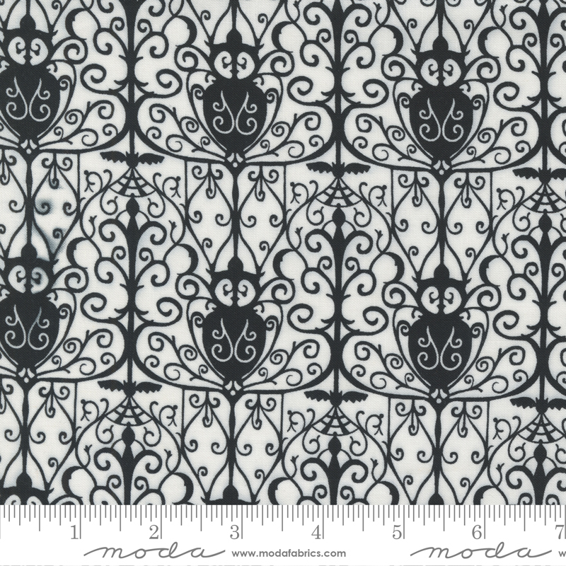 Spellbound Garden Gates Ghost | Sweetfire Road | Moda Fabrics | 43143 11 | Sold in 1/2 Yd