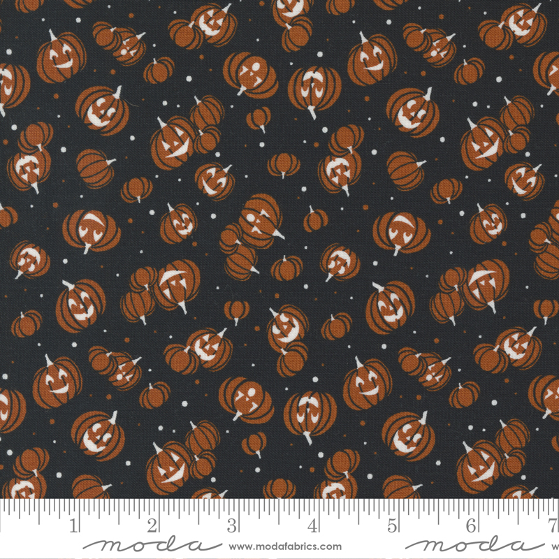 Spellbound Bootiful Grins Cauldron | Sweetfire Road | Moda Fabrics | 43144 12 | Sold in 1/2 Yd