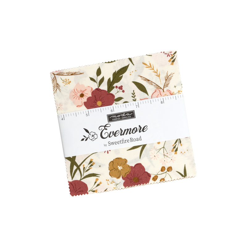Evermore Charm Pack | Sweetfire Road | Moda Fabrics | 43150PP | Sold As A Bundle