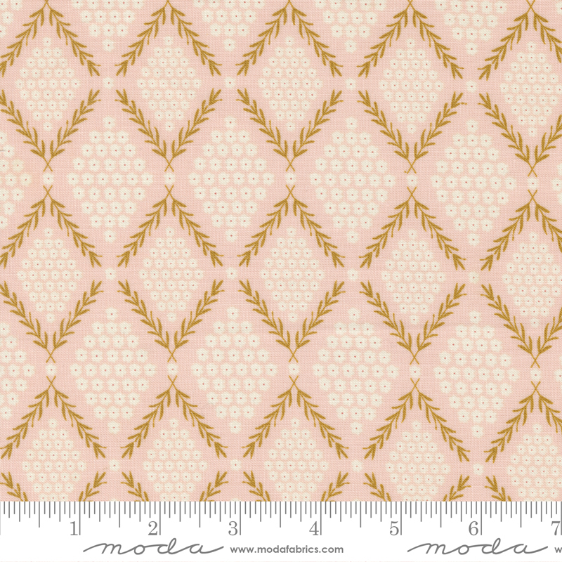 Evermore Honey Sweet Strawberry Cream | Sweetfire Road | Moda Fabrics | 43153 12 | Sold in 1/2 Yd