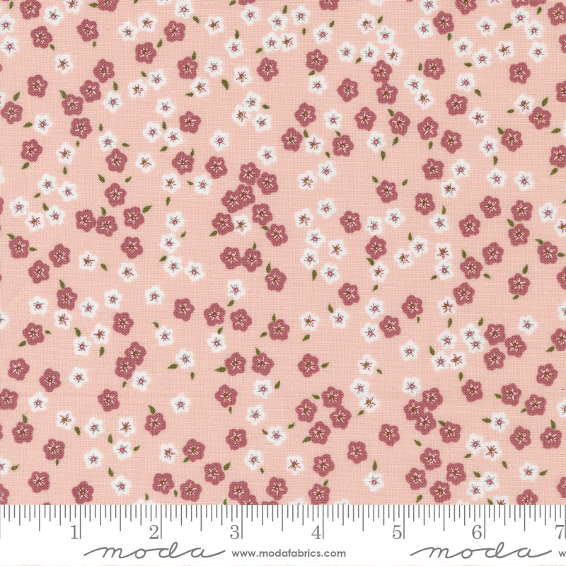 Evermore Forget Me Not Srawberry Cream | Sweetfire Road | Moda Fabrics | 43154 12 | Sold in 1/2 Yd