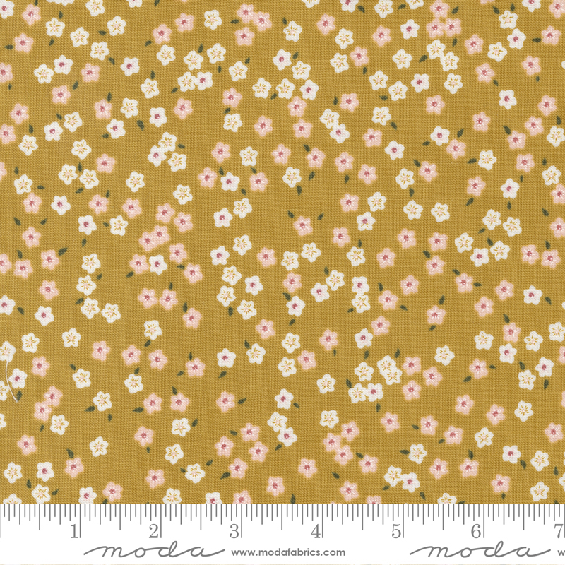 Evermore Forget Me Not Honey | Sweetfire Road | Moda Fabrics | 43154 13 | Sold in 1/2 Yd