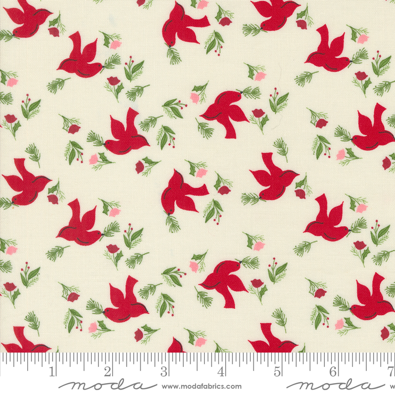 Once Upon a Christmas Wintersong Snow | Sweetfire Road | Moda Fabrics | 43163 11 | Sold in 1/2 Yd