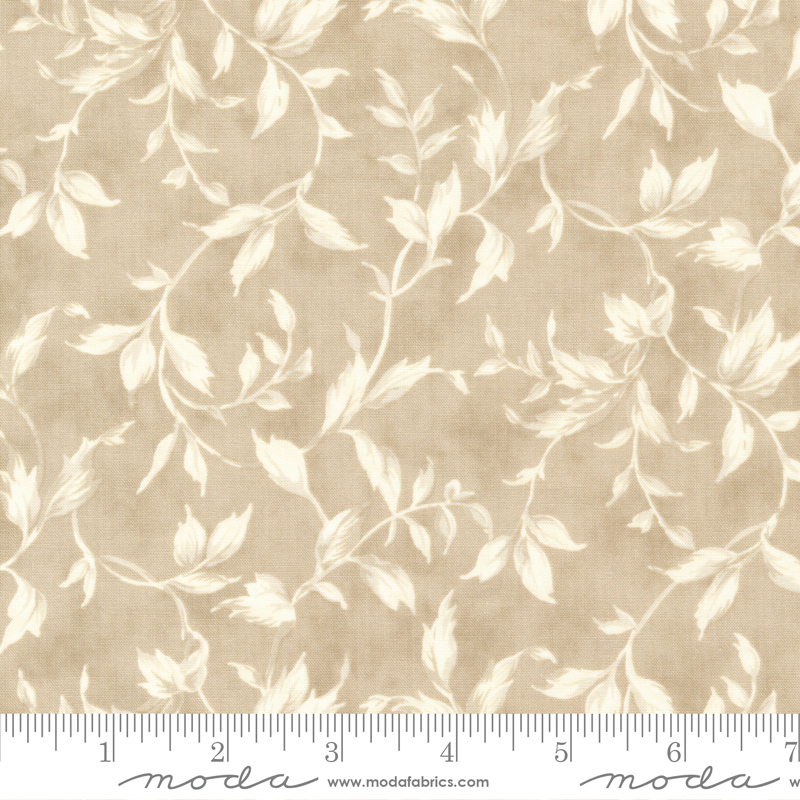 Cascade Leaf Blenders Mist | 3 Sisters | Moda Fabrics | 44324 16 | Sold in 1/2 Yd