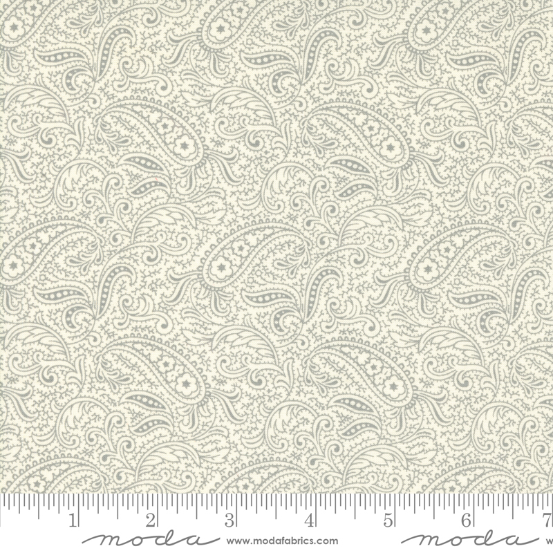 Collections for a Cause Etchings Patient Paisley Slate | Howard Marcus & 3 Sisters | Moda Fabrics | 44334 14 | Sold in 1/2 Yd