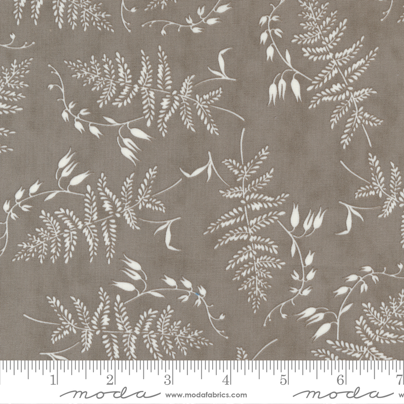 Honeybloom Fern Fronds Charcoal | 3 Sisters | Moda Fabrics | 44341 15 | Sold in 1/2 Yd