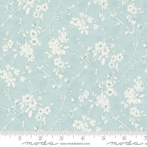 Honeybloom Verdant Vines Water | 3 Sisters | Moda Fabrics | 44343 12 | Sold in 1/2 Yd