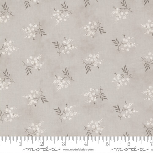 Honeybloom Friendly Flowers Stone | 3 Sisters | Moda Fabrics | 44347 14 | Sold in 1/2 Yd