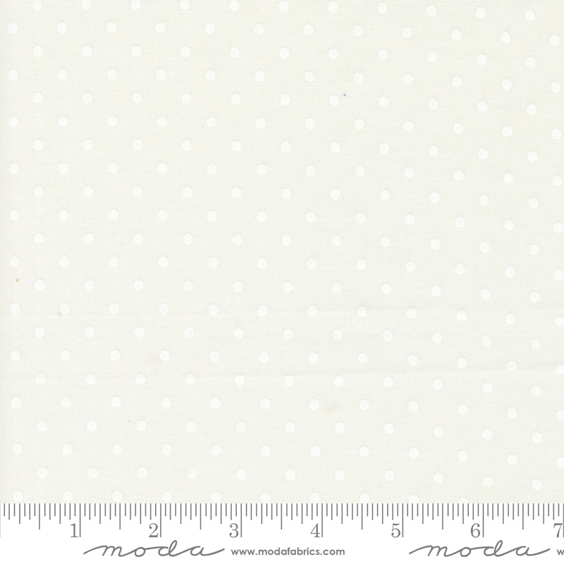 Favorite Vintage Linens Perfect Dot Cream | 3 Sisters | Moda Fabrics | 44365 11 | Sold in 1/2 Yd