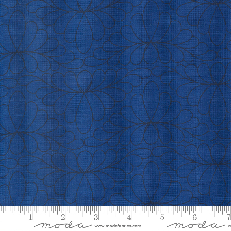 Rainbow Sherbet Feather Arc Blackberry | Sarah Thomas | Moda Fabrics | 45020 41 | Sold in 1/2 Yd