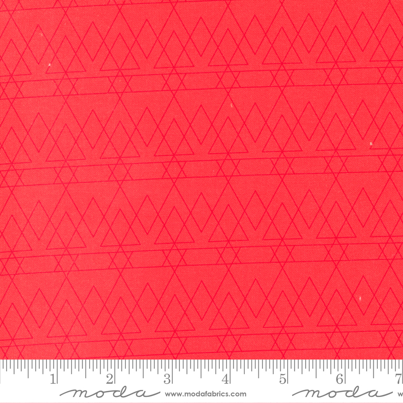 Rainbow Sherbet Triangled Mandarin | Sarah Thomas | Moda Fabrics | 45023 35 | Sold in 1/2 Yd