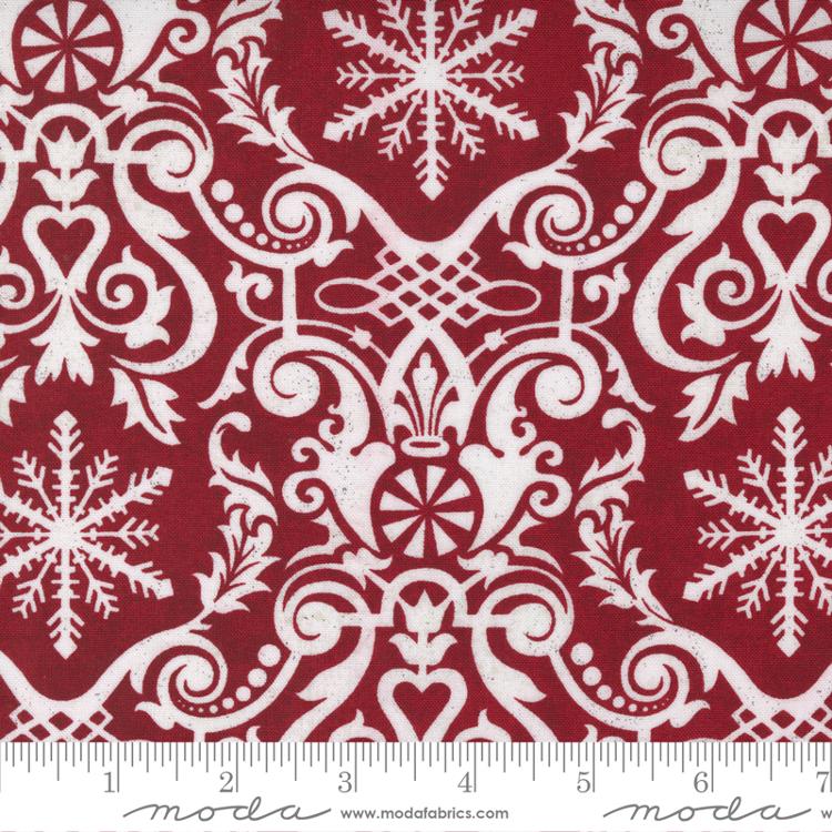 Peppermint Bark Candy Cane | BasicGrey | Moda Fabrics | 30691 13 | Sold in 1/2 Yds